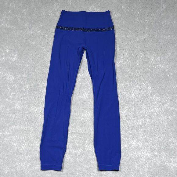 Lululemon Legging Size 4 Lakeside Blue Align Buttery Soft Nulu 0444 - Picture 1 of 10